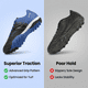 thumbnail image 5 of Vizari Botas Fútbol Liga para Césped Art. para Niños y Niñas / Zapatillas Fútbol para Césped Art. con parte sup. ligera y transp. / Botas con suela ext. de goma moldeada dur. para tracción óptima., 5 of 5