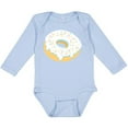 thumbnail image 3 of Inktastic White Donut with Sprinkles Boys or Girls Long Sleeve Baby Bodysuit, 3 of 5