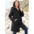 thumbnail image 2 of Woman Within Plus Size 3-In-1 Hooded Taslon Jacket, 2 of 6