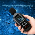 thumbnail image 3 of Medidor de ruido digital Ticfox UA961 Negro Portátil de mano Medidor de nivel de sonido digital, 3 of 8