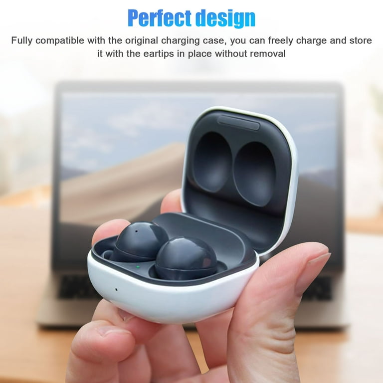 6 Pairs Galaxy Buds 2 Pro Ear Tips Buds Eartips, S/M/L Replacement Soft  Silicone Rubber Flexible Gel Earbuds Earplug Fit in Case Compatible with