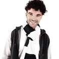 thumbnail image 2 of Beechfield Varsity  Winter Scarf (Double Layer Knit), 2 of 2
