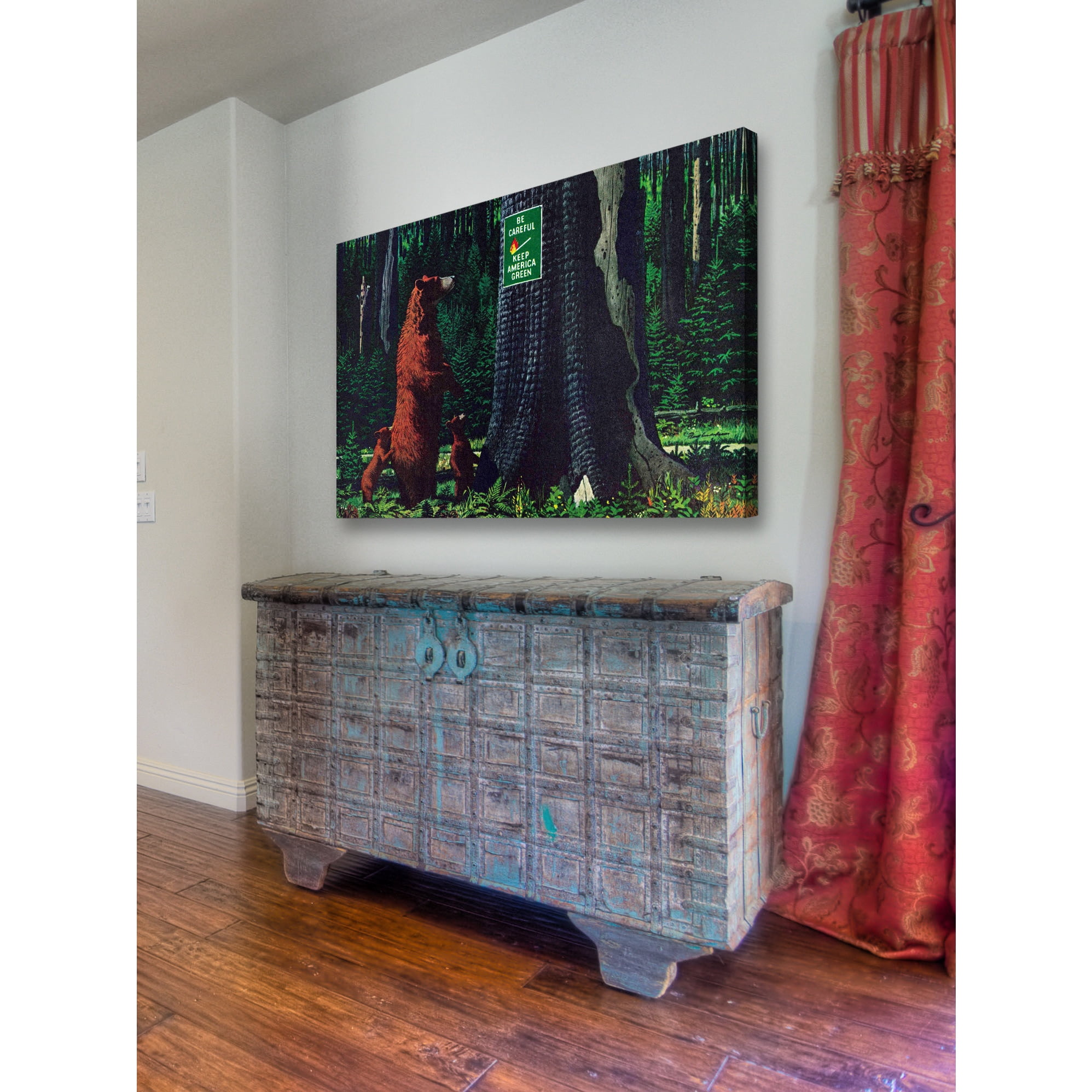 Marmont Hill "Keep America Green" Painting Print on Wrapped Canvas