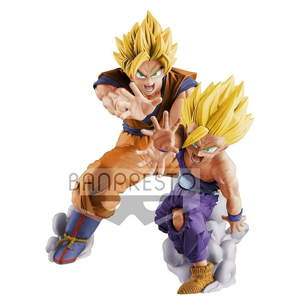 Banpresto Dragon Ball Z Vs Existence Super Saiyan Goku Amp Gohan Prize Figure Walmart Com Walmart Com