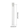 thumbnail image 2 of Uxcell 12x100mm Polystyrene Round Bottom Centrifuge Test Tubes White 20 Pack, 2 of 5