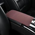 thumbnail image 1 of Car Armrest Cushion Cover, Universal Microfiber Suede Center Console Pad, Soft & Wear-Resistant Interior Protector for Mainstream Car Models, Anti-Slip Easy Installation, 1 of 8