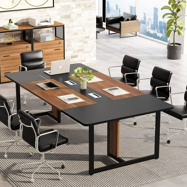 Tribesigns 8FT Rectangle Conference Table, 94.48L x 47.24W x 30.51H