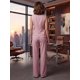 thumbnail image 3 of Conjunto 2 Piezas Elegante, Chaleco Moderno y Pantalón de Corte Amplio, Estilo Sofisticado para Mujer, 3 of 5