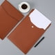 thumbnail image 5 of Bolsa de Archivo A4 de Piel Sintética | Carpeta de Documentos de Gran Capacidad | Organizador de Almacenamiento Empresarial de Pu Impermeable con Cierre Magnético | Portadocumentos para Estudiantes |, 5 of 6