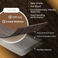 thumbnail image 2 of GSCIT Club Walnut Edge Banding, 2 inch x 100ft roll of Veneer Edge Banding -Pre-glued Flexible, Real Wood Tape Banding for Cabinet Repair Furniture Restoration, 2 of 7