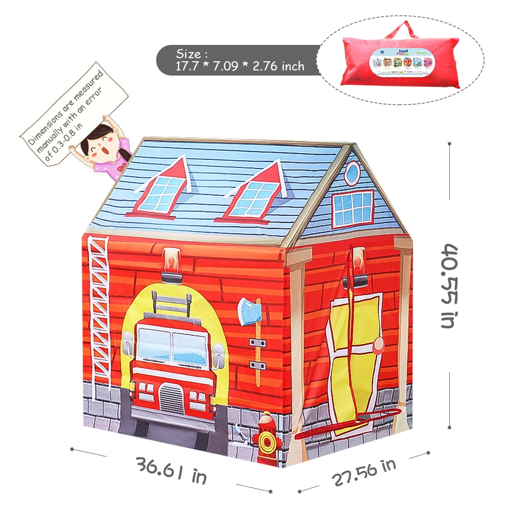 Kepooman Play Tent for Kids, Indoor Playhouse Tents with Lifelike House Design, Birthday and Christmas Toy Gift for 3, 4, 5 and 6 Year Old Children Kepooman Play Tent for Kids, Indoor Playhouse Tents with Lifelike House Design, Birthday and Christmas Toy Gift for 3, 4, 5 and 6 Year Old Children