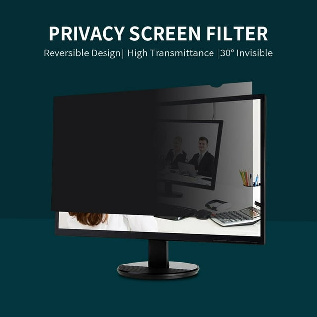 Screen Protector, Reversible Design Computer Screen Screen For Computer Monitor with High Transmittance,Blocks UV For 16:9 Monitors, HD Film, Anti glare Both Sides Can Be