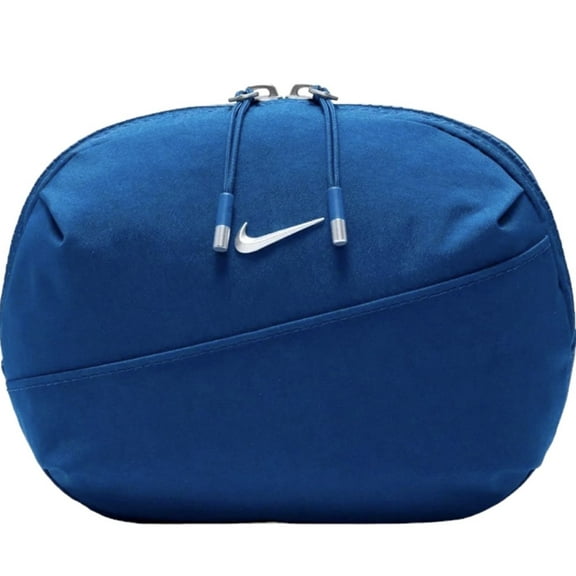 Nike Unisex Aura Crossbody Bag 2L (Court Blue/Silver)