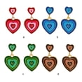 thumbnail image 2 of Pendientes de gota de amor Minnieouse joyería de moda aleación azul dorado, 2 of 6