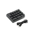 thumbnail image 1 of K23 Mini Pavé Numérique Rétroéclairé LED USB-C Bureau Maison 21 Touches Interrupteurs Rouges, 1 of 9