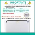 thumbnail image 3 of Funda TEKKU HC para MacBook Pro 16 Negra A2485 A2780 A2991 M1 M2 M3 Pro Max, 3 of 8