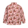 thumbnail image 6 of FUIALDOLG Cute Sloth Hoodies Girls Quarter Zip Sweatshirt Graphic Pullover Hoodie for 5-16Y,Casual Long Sleeve Crewneck Sweatshirts Fall Winter Clothing，5-6Years, 6 of 8
