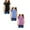 Black 1PCS & Blue 1PCS & Purple 1PCS, variant on 2 Pack Fall Clothing Girls Shirts Size 8/10 Knot Tunic Button Short Girls Sleeve Tshirt Casual Tops Front Blouse Tee Kids Girls Tops