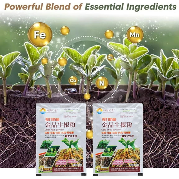 Kehuo Gold Root Powder Fertilizer, 0.06 lb