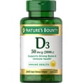 thumbnail image 1 of Suplemento de vitamina D de Nature's Bounty, 2000 UI, 240 cápsulas blandas, 1 of 4