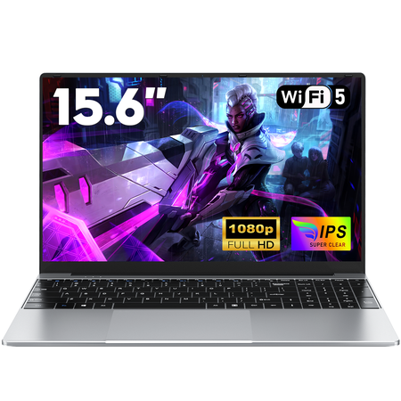 Chheart 15.6 inch Gaming Laptop Computer Core i5-7Y54(up to 3.2 GHz) Beat N100,16 GB RAM,1TB SSD,2026 Windows 11 Pro,FHD Backlit Keyboard Gray,Type-C