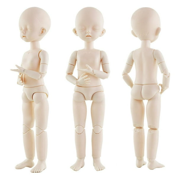 Muñeca Articulada Flexible Para Posar | Figura De Cuerpo Con Articulaciones Múltiples | Ideal Para Colección Y Personalización