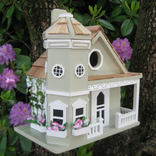 Home Bazaar Flower Pot Cottage Birdhouse