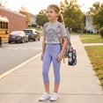 thumbnail image 5 of BIG ELEPHANT 3-Pack High Waist Yoga Pants for Girls - Athletic Workout Capri Leggings with Side Pockets, Perfect for Running, Dance, and Fitness, Sizes S-XXL, 5 of 9