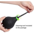 thumbnail image 3 of Enema Bulb Kit de enema para hombres y mujeres, bolsa de ducha, 224 ml, con boquilla reemplazable (negro), 3 of 5