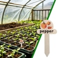thumbnail image 4 of MTBLYS Natural Wood Markers Vegetable Garden Labels Herb Signs 1 Pcs Waterproof Weatherproof Indoor Outdoor Use, 4 of 7