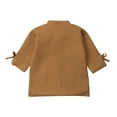thumbnail image 6 of Mercatoo Toddler Girls Trench Coat Long Winter Jacket Kids Girls' Dress Coat Wool Blend Long Peacoat Faux Fu𝐫 Jacket Outerwear, 6 of 7