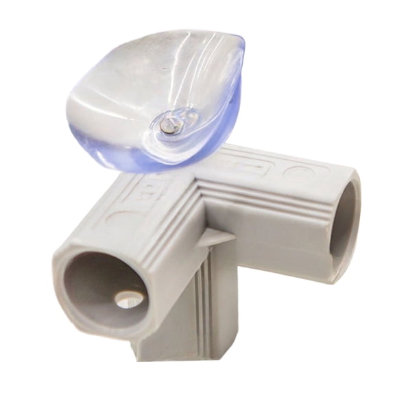 T Joint Connector Tent Elbow Connectors Safety Stabilizers for Teething Elbow Pipe 3 Way Corner Fittings Easy to Use