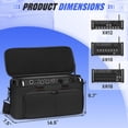 thumbnail image 4 of Funda de Transporte Aleemin para Mezcladora Compatible con Behringer XR18 XR16 XR12, 4 of 7