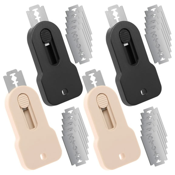 Ikoopy 4Pcs Bread Scoring Knife with 20 Blades Magnetic Bread Dough Cutter Multipurpose Sourdough Scoring Tool Easy to Use Cutting Tool for Baking