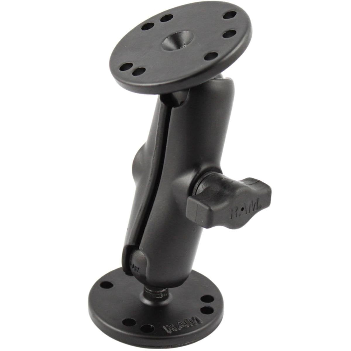 Ram Mount Motorcycle 2.5" Round Base with 1" Ball 