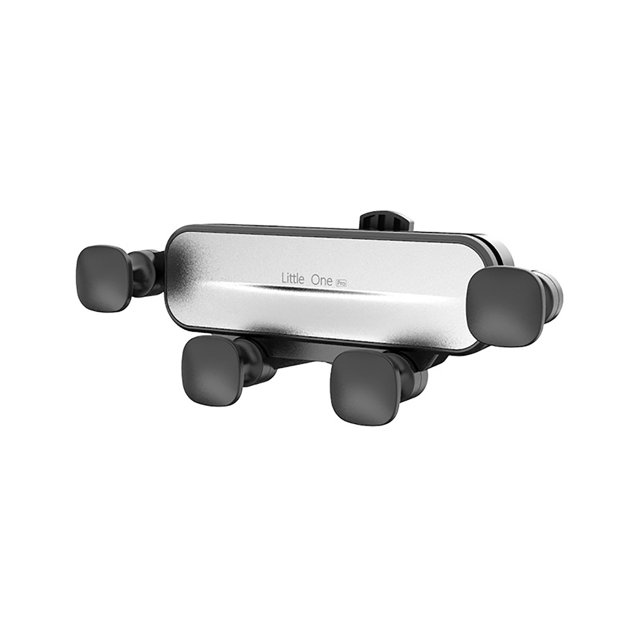 Universal 360° Rotation Mini Gravity Car Phone Holder - Auto-Lock Air Vent Mount with Stable Locking Design, One-Hand Operation, Reserved Charging Port, Compatible with 4.7-6.7 inch iPhone/Android
