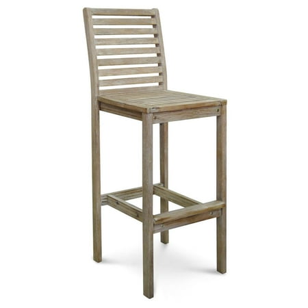 Renaissance Armless Outdoor Bar Chair