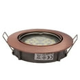 thumbnail image 2 of Ensemble de 4 Downlights Encastrés en Laiton pour Plafond et Downlight Inclinable GU1 Mains, 2 of 11