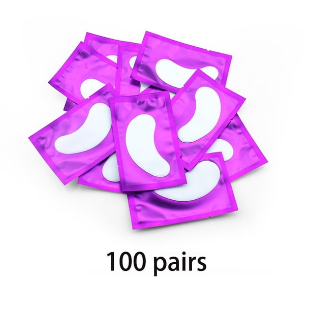Parche para extensión de pestañas 50/100, parche de papel para extensión de pestañas injertado debajo de la almohadilla para ojos sin parche de papel para ojos hidratante suave Tan Jianjun unisex