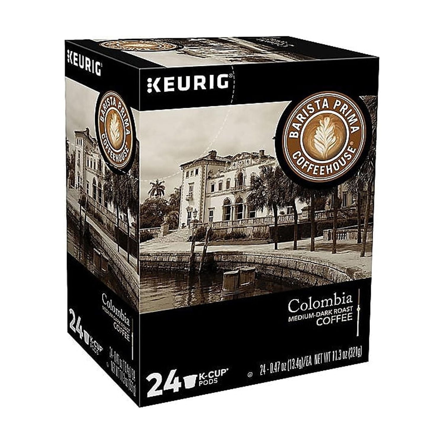  Barista Prima Coffeehouse 6613 Colombia K-Cups Coffee Pack,  24/box : Grocery & Gourmet Food