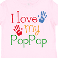 thumbnail image 4 of Inktastic PopPop Grandkids Handprints Boys or Girls Toddler T-Shirt, 4 of 5