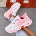 thumbnail image 7 of KANG Fashion Women's Breathable Mesh Casual Sneakers, Lightweight Cushioned Anti-Slip Slip-On Walking Shoes Pink 36, 7 of 7