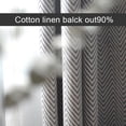 thumbnail image 4 of Modern Light Luxury Curtains for Living Room Chenille Herringbone Pattern Cortina High Weight High Shading Curtain Window Custom, 4 of 5
