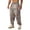 A4-Brown, variant on Havenx Mens Sweatpants Camouflage Graphic Sweats Straight leg Elastic Waist Trousers with Pockets Athletic Joggers Workout Casual Fashion Open Bottom Outfits,Brown L