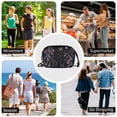 thumbnail image 7 of FORMRS Mini Crossbody Bag for Women Adjustable Rope Shoulder Casual Phone Purse, Gothic Floral Print, 7 of 7