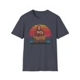 thumbnail image 2 of Bigfoot Drinking Coffee, Gildan Unisex Softstyle T-Shirt, Graphic Tee S-3XL, 2 of 5
