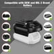 thumbnail image 4 of Adaptador de Batería para Dewalt 20V 60V para Convertidor Adaptador de Baterías de Litio Milwaukee 18V para Herramientas Eléctricas de Batería Skil, 4 of 7