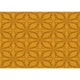 thumbnail image 1 of Ahgly Company Indoor Rectangle Patterned Orange Red Orange Area Rugs, 3' x 5', 1 of 6