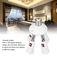 thumbnail image 4 of Light Splitter Socket, Light Splitter 180 Degrees Bending 360 Degrees Rotation  for Bedroom, 4 of 7