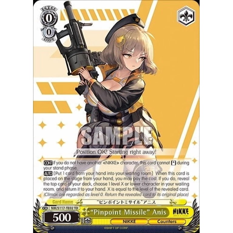 Weiss Schwarz: Nikke Goddess of Victory Trial Deck